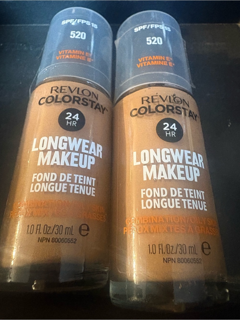 Revlon ColorStay X2 Longwear Makeup 520 Medium Deep - Warm Brown Shade